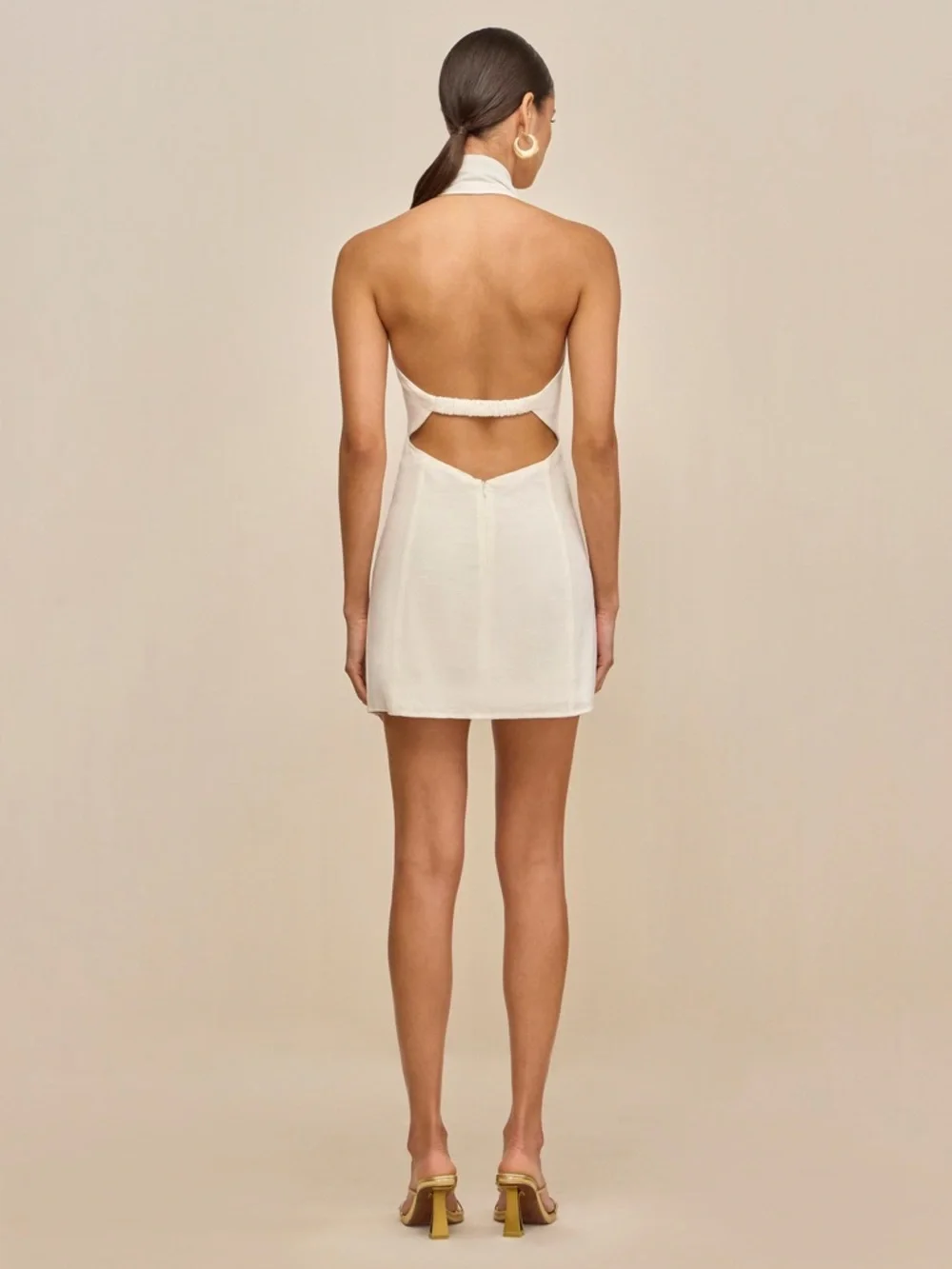 Cult Gaia Rumi Dress Off White NWT - Picture 3 of 10